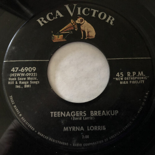 Teenager's Breakup b/w Just Released
