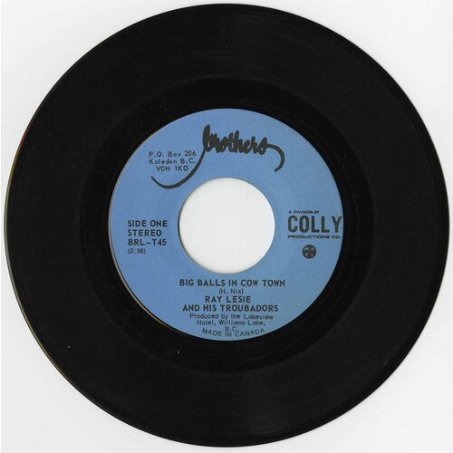 Big Balls in Cow Town b/w Bubbles in My Beer