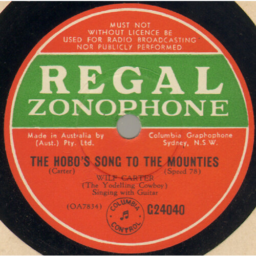 The Hobo's Song To The Mounties // Prairie Sunset