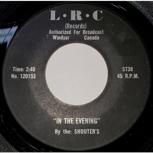 In The Evening b/w Can I Help It