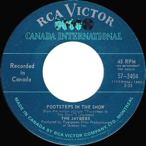 Footsteps In The Snow b/w One Love