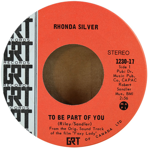 To Be Part Of You b/w Love Theme From Foxy Lady