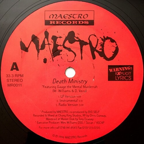 Death Ministry // Pushin' Wiggz Back