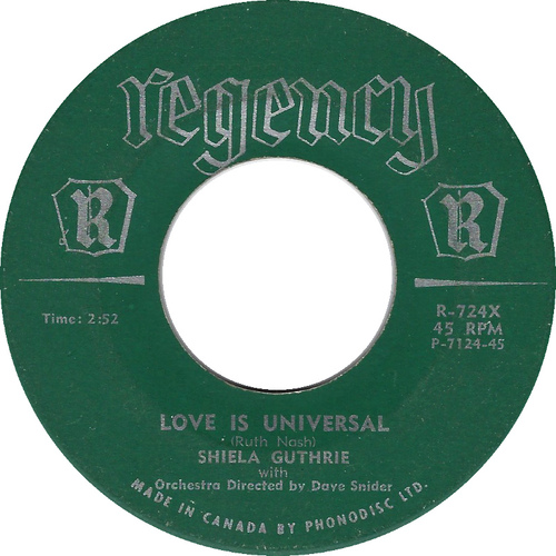 Love Is Universal b/w Smoothie