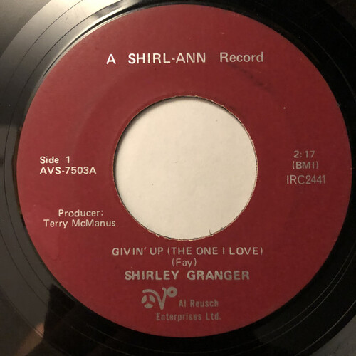 Givin' Up (The One I Love) b/w I Need You