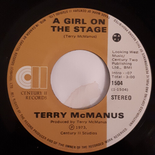 A Girl On The Stage b/w Leaky Old Boat