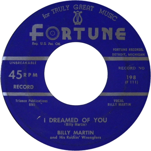 I Dreamed Of You b/w I'm Home Again