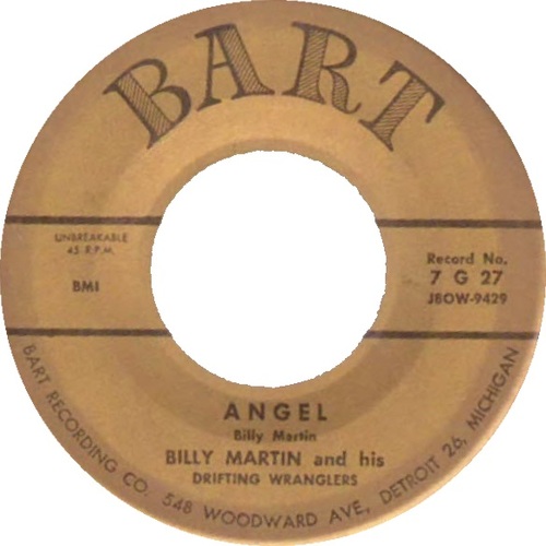 Angel b/w Tears I Couldn't Hide