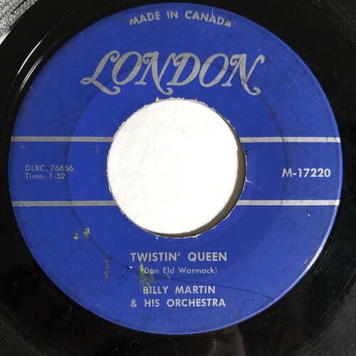 Twistin' Queen b/w Twistin' Around the World