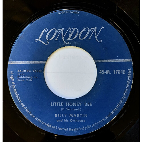 Oh Stop b/w Little Honey Bee