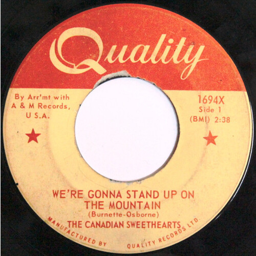 We're Gonna Stand Up On The Mountain b/w Blowin' In The Wind