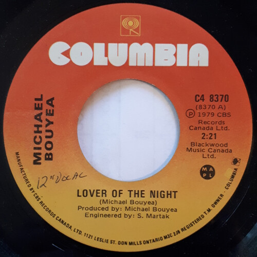 Lover of the Night b/w I Can Wait