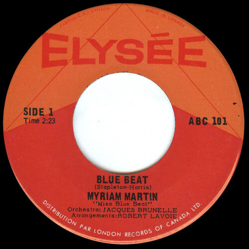 Blue Beat b/w 	I Wanna Shout