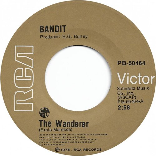 The Wanderer b/w Out in the Street