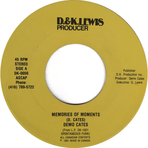 Memories of Moments b/w Spontaneous Funk