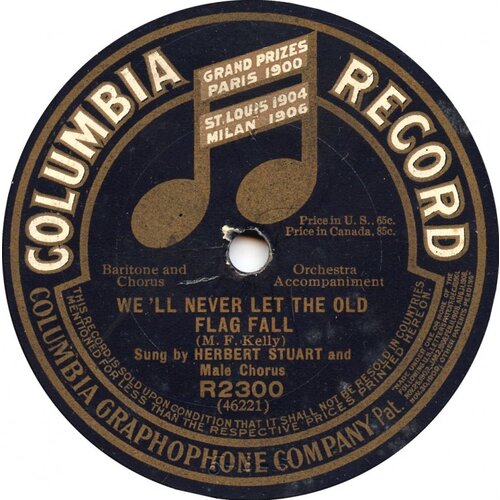 We'll Never Let the Old Flag Fall // Good Luck to the Boys of the Allies