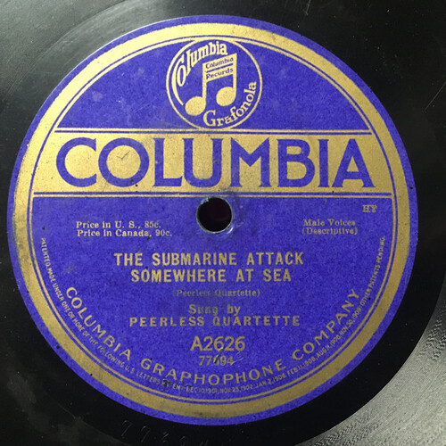 The Submarine Attack Somewhere at Sea // The Battle in the Air