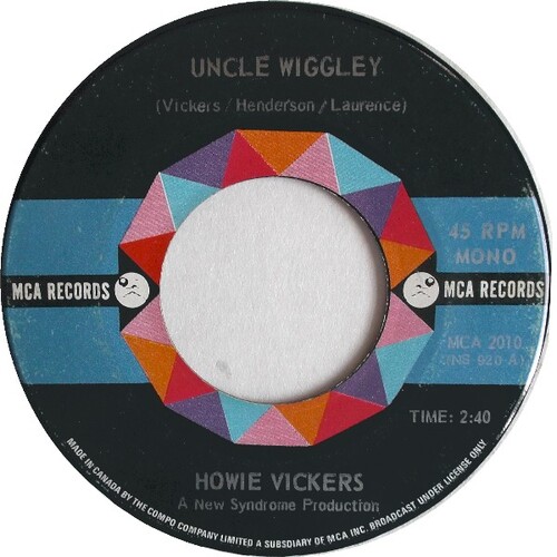 Uncle Wiggley b/w Come Away Melinda