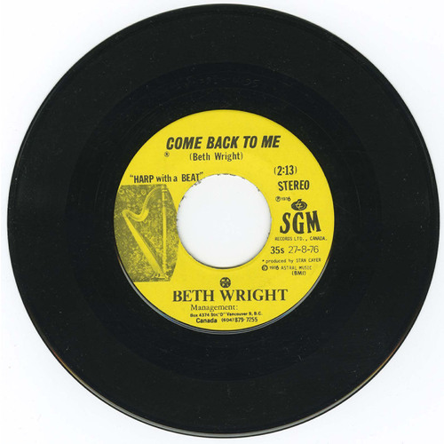 Come Back to Me b/w Lonely Woman