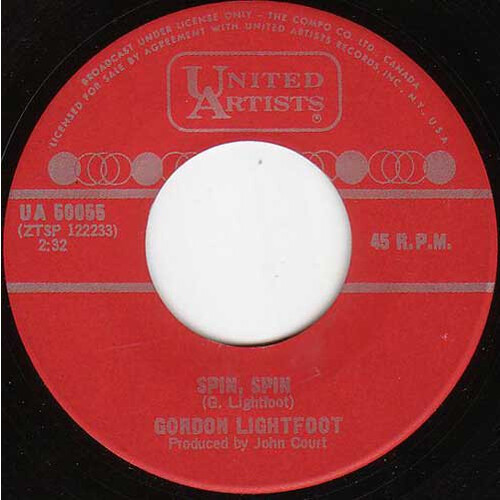 Spin, Spin b/w For Lovin' Me