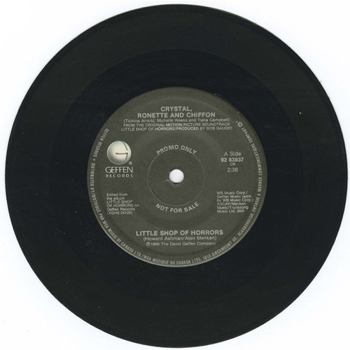 Little Shop of Horrors b/w Grow For Me