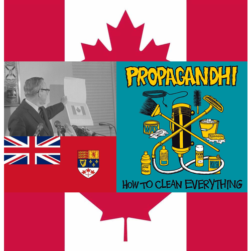 Lester Pearson Ryder Propagandhi Red Ensign Flag Stick Mix 1964-1994