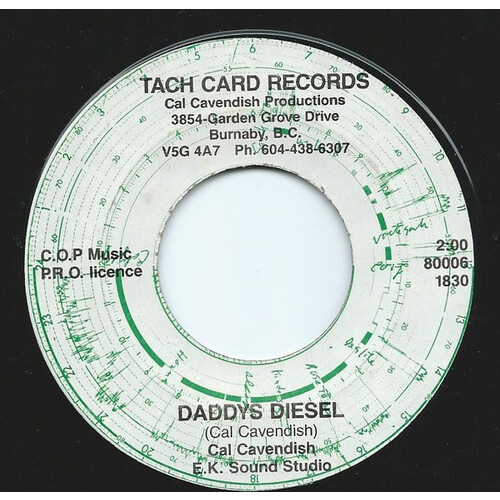 Daddy's Diesel b/w Sammy the Sand Truck