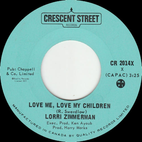 Love Me, Love My Children b/w Don't Twist My Mind