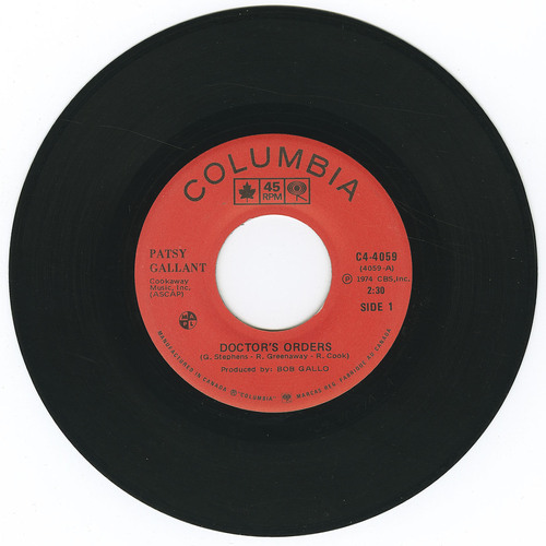 Doctor's Orders b/w Gonna Getcha