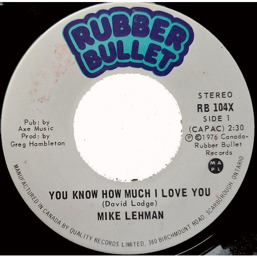 You Know How Much I Love You b/w Give Me More