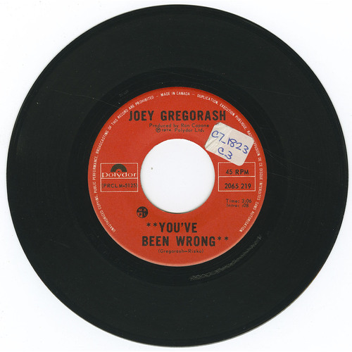 You've Been Wrong b/w Take the Blindness