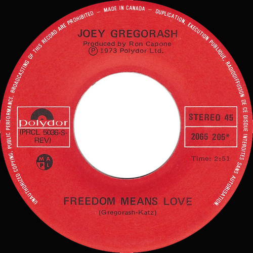 Freedom Means Love b/w Liza