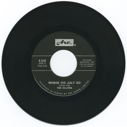 Where Did July Go b/w Tomorrow