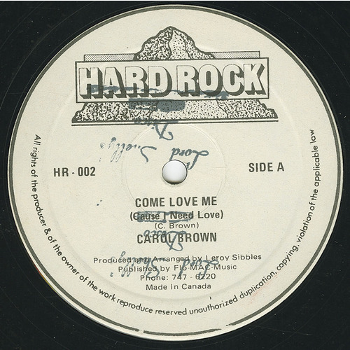 Come Love Me (Cause I Need Love)