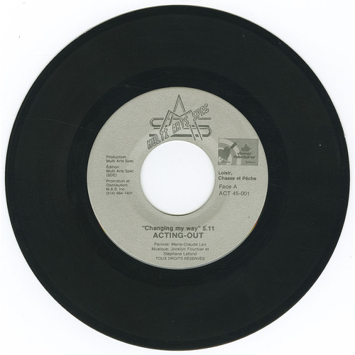 Changing My Way b/w Tout Près...