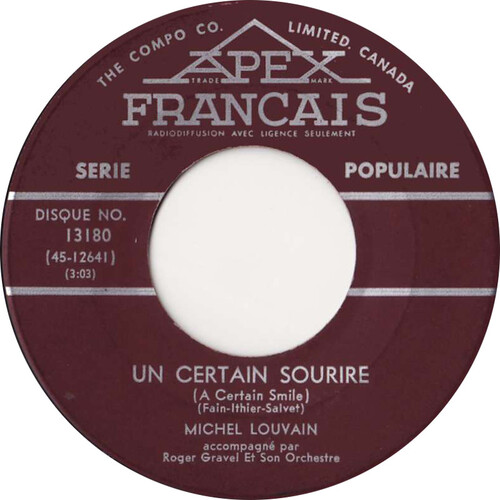 Un certain sourire (A Certain Smile) b/w Cha Cha Boum
