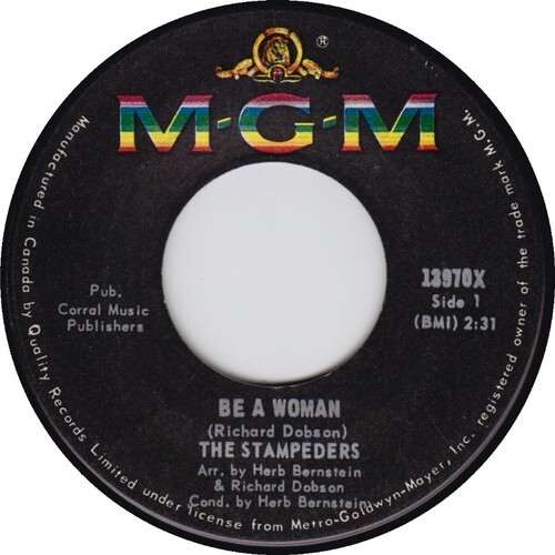 Be A Woman b/w I Don't Believe