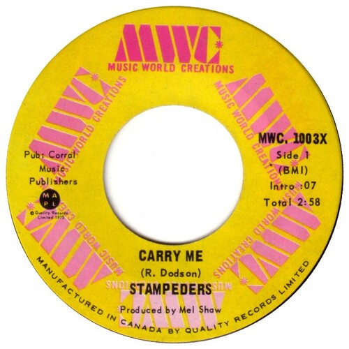 Carry Me b/w I Didn't Love You Anyhow