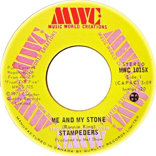 Me And My Stone b/w Good Bye Good Bye