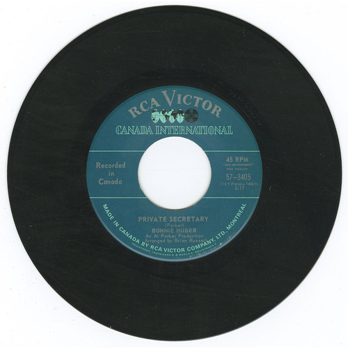 Private Secretary b/w Sometime Man