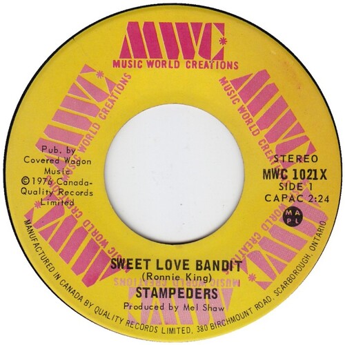 Sweet Love Bandit b/w Let It Begin