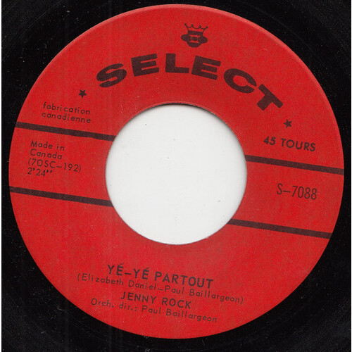 	Yé-Yé Partout b/w J'ai Tant Besoin De Toi