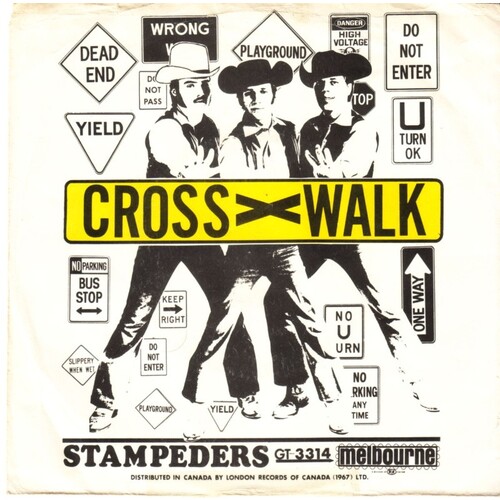 "Crosswalk" b/w "I Don't Know Where I'm At" (picture sleeve)