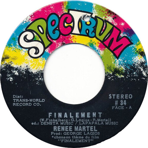 Finalement b/w Jerry De Villiers Finalement (Instrumental)