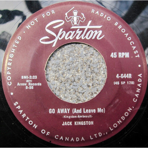 Go Away (And Leave Me) b/w When The Bright Lights Go Dim