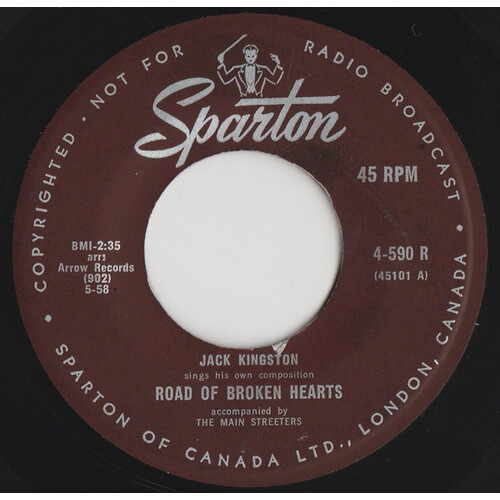 Road Of Broken Hearts b/w Picture Of You