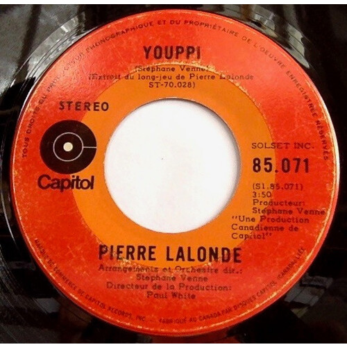  Youppi b/w Berceuse (Chanson Pour Alexandra)