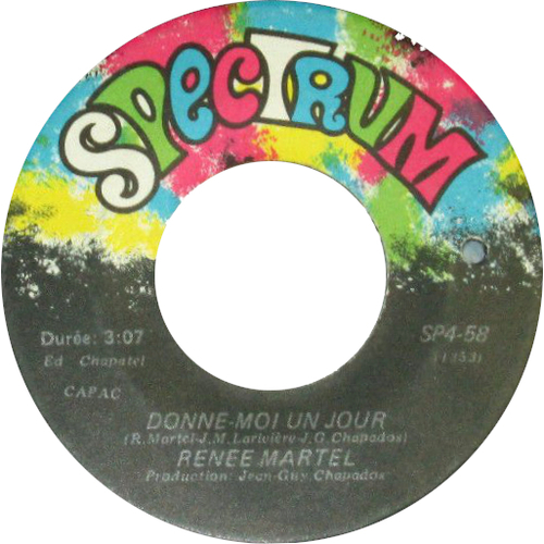 Donne-Moi Un Jour b/w Tout Est Plus Beau