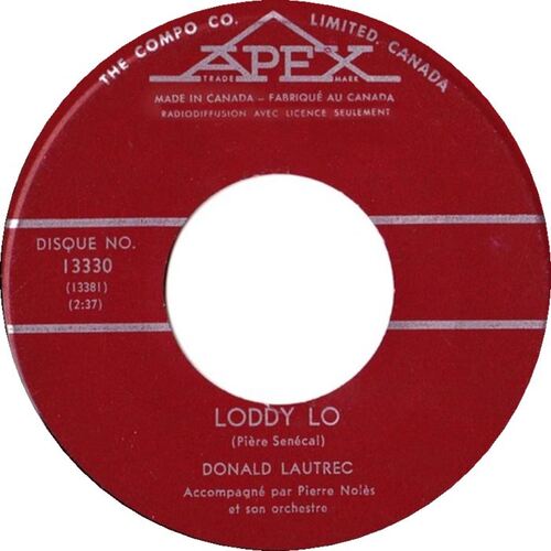 Loddy Lo b/w Non Je Ne Pourrais Pas (Black Mood)