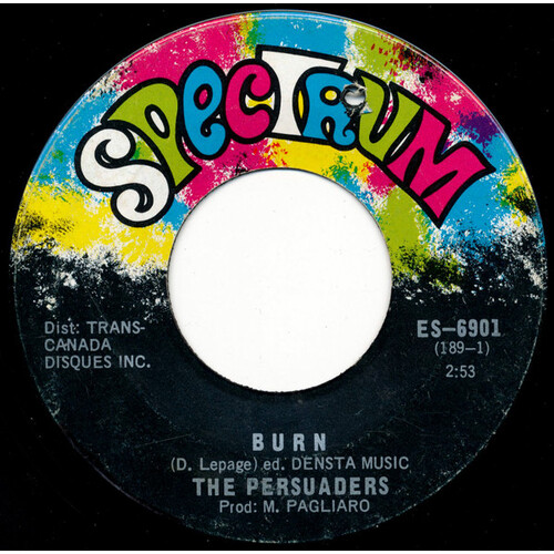 Burn b/w Groovin' On the Milky Way